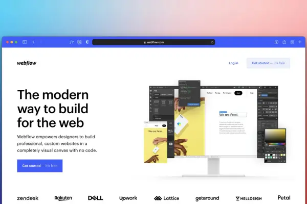 website template image